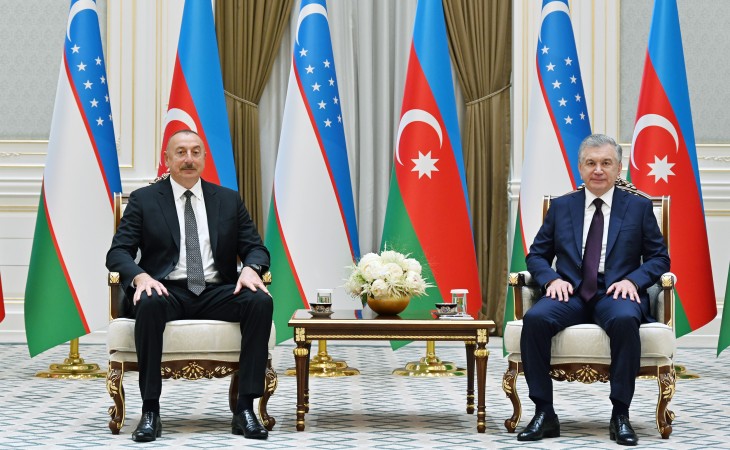 President Ilham Aliyev, President Shavkat Mirziyoyev held meeting in limited format