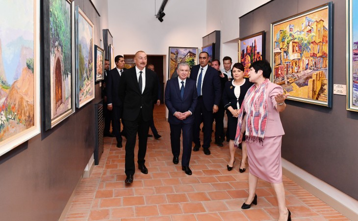 President Ilham Aliyev viewed Nurullaboy Palace Complex in city Khiva