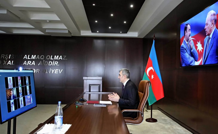 Dövlət Miqrasiya Xidmətinin rəisi vətəndaşların videoqəbulunu keçirib