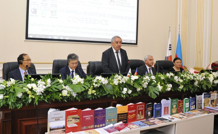 “Azərbaycan-Koreya elmi əməkdaşlığı” mövzusunda beynəlxalq konfrans keçirilib