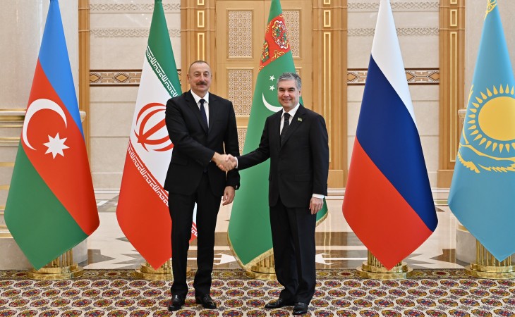 President Ilham Aliyev met with Chairman of People's Council Chamber of National Assembly of Turkmenistan Gurbanguly Berdimuhamedov