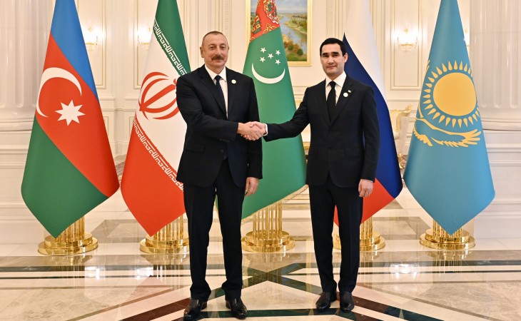 President Ilham Aliyev met with President of Turkmenistan Serdar Berdimuhamedov in Ashgabat