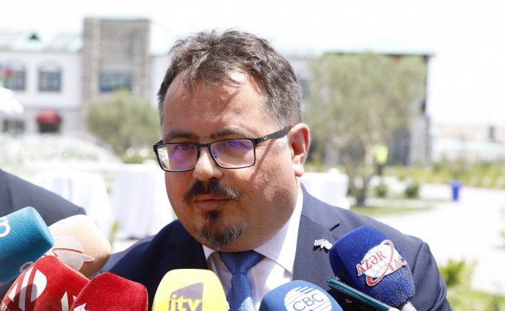 Səfir: Avropa İttifaqı su ehtiyatlarının idarə olunması sahəsində Azərbaycanın ən önəmli tərəfdaşlardan biridir