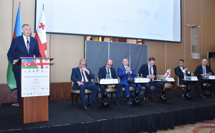 В Баку состоялся азербайджано-грузинский бизнес-форум