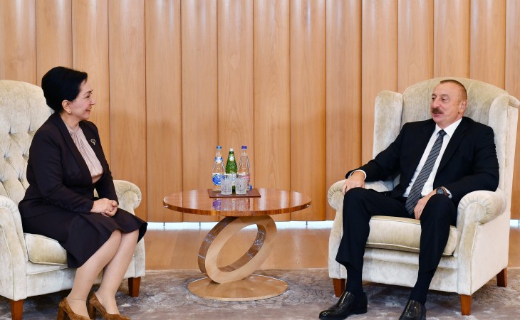 President Ilham Aliyev received chairperson of Oliy Majlis of Uzbekistan