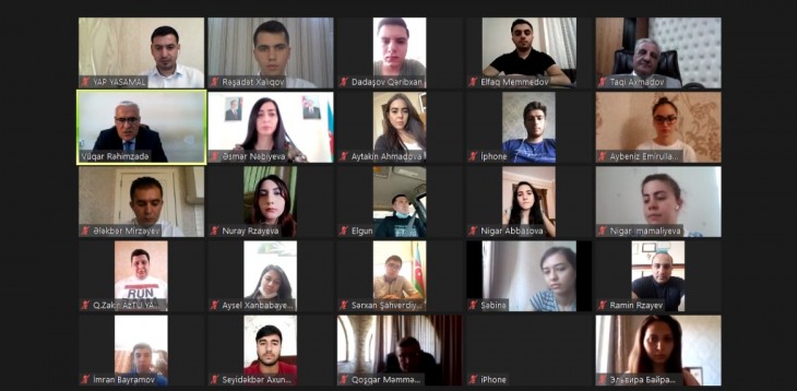 YAP Yasamal rayon təşkilatı “Müasir dövrdə informasiya müharibəsi və medianın üzərinə düşən vəzifələr” adlı tədbir keçirib