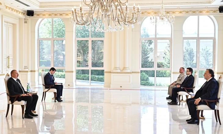 President Ilham Aliyev received credentials of incoming ambassador of Czech Republic
