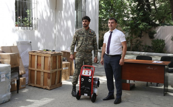 Daha bir qrup qazi özünüməşğulluq proqramı çərçivəsində aktivlərlə təmin olunub
