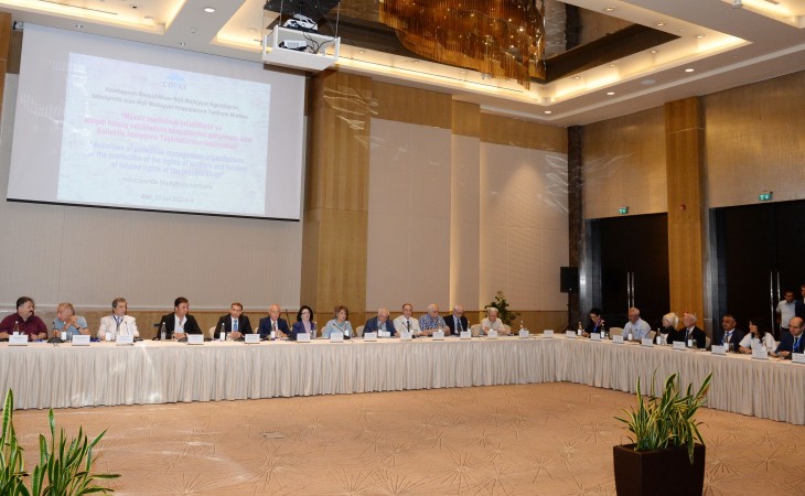 Müəlliflik hüququ və əlaqəli hüquqların qorunması istiqamətində fəaliyyətə dair beynəlxalq konfrans kecirilib
