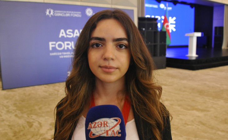 Gülnar Qurbanlı: “ASAP Forum 2022” tədbirindən gözləntilərim şəbəkələşmə, yeni tanışlıqlar və imkanların yaradılmasıdır