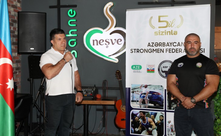 Azərbaycan Stronqmen Federasiyasının 5 illiyi qeyd olunub