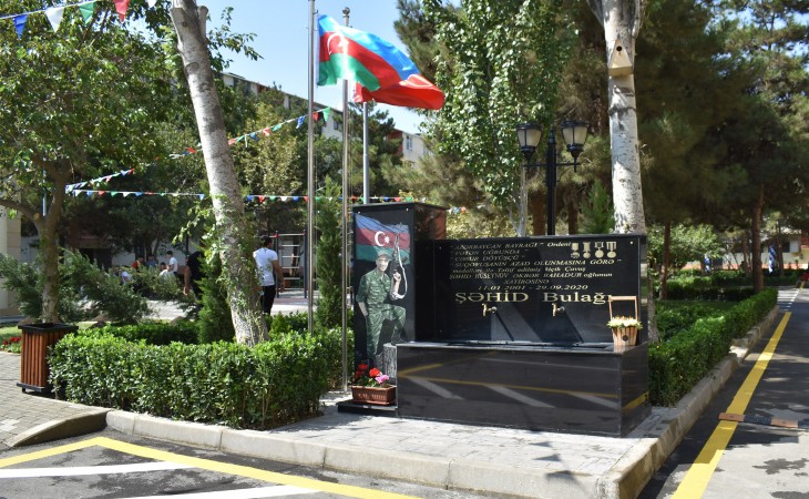“Bizim həyət” layihəsi çərçivəsində Sabunçu rayonunda növbəti həyət abadlaşdırılıb