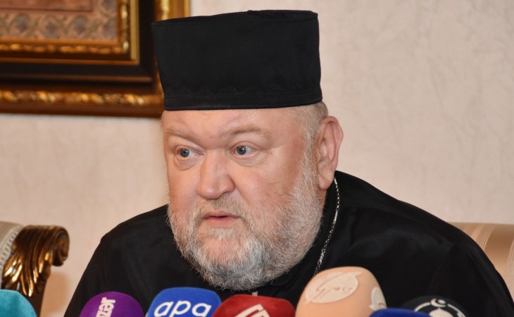 Konstantin Pominov: Azərbaycanda bütün dinlər üçün bərabər imkanlar mövcuddur