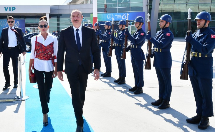 President Ilham Aliyev completed his working visit to Turkiye