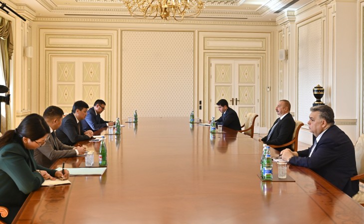 President Ilham Aliyev received deputy chairman of Cabinet of Ministers of Kyrgyzstan