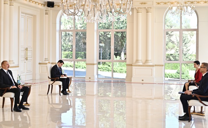 President Ilham Aliyev accepted credentials of incoming ambassador of Sweden