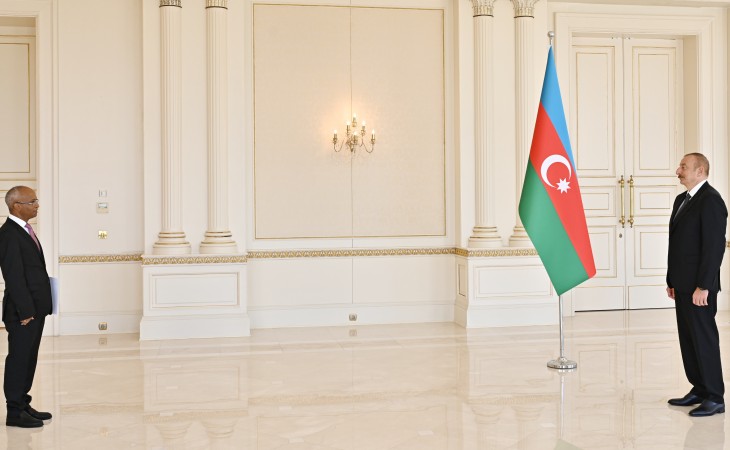 President Ilham Aliyev accepted credentials of incoming ambassador of Ethiopia