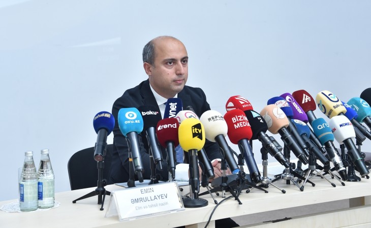 Elm və təhsil naziri: Müəllimlərin işə qəbulu müsabiqəsinə 5 mindən çox vakansiya çıxarılıb