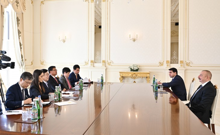 President Ilham Aliyev received Special Representative of President of Republic of Korea