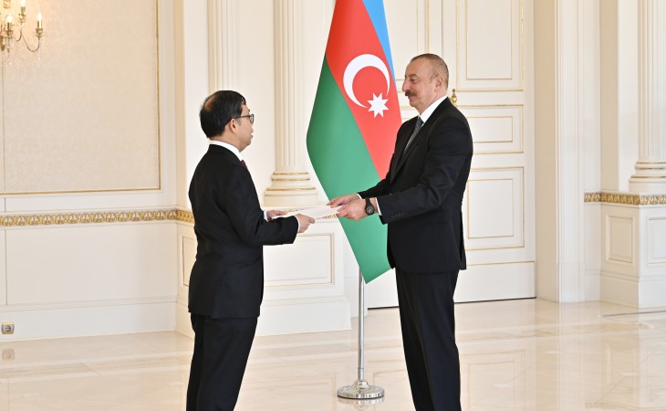 President Ilham Aliyev received credentials of incoming ambassador of Thailand