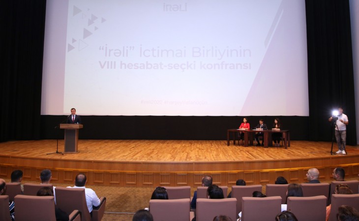 “İrəli” İctimai Birliyinin VIII hesabat-seçki konfransında qurumun yeni sədri seçilib