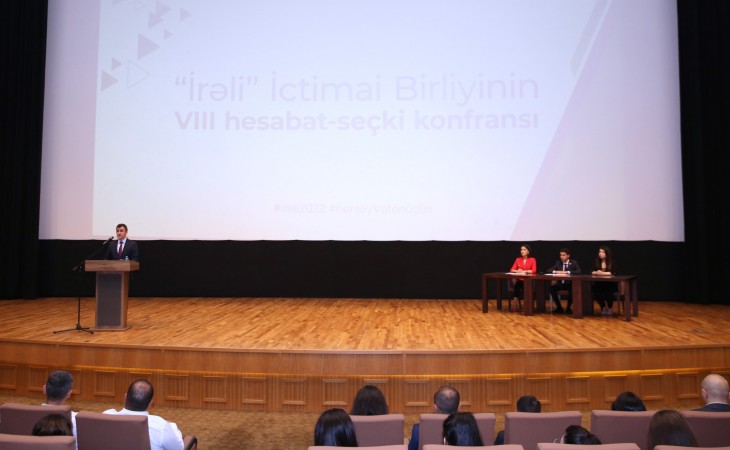 “İrəli” İctimai Birliyinin VIII hesabat-seçki konfransı keçirilib