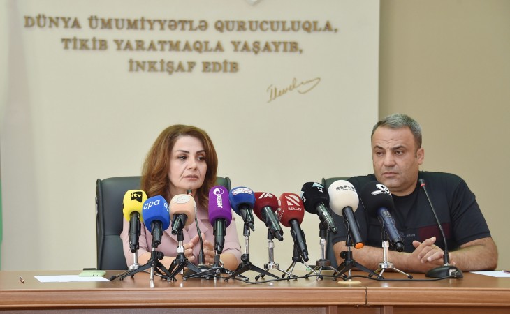 Fövqəladə Hallar Nazirliyində qazilərə və şəhid ailələrinə psixoloji yardımla bağlı mətbuat konfransı keçirilib