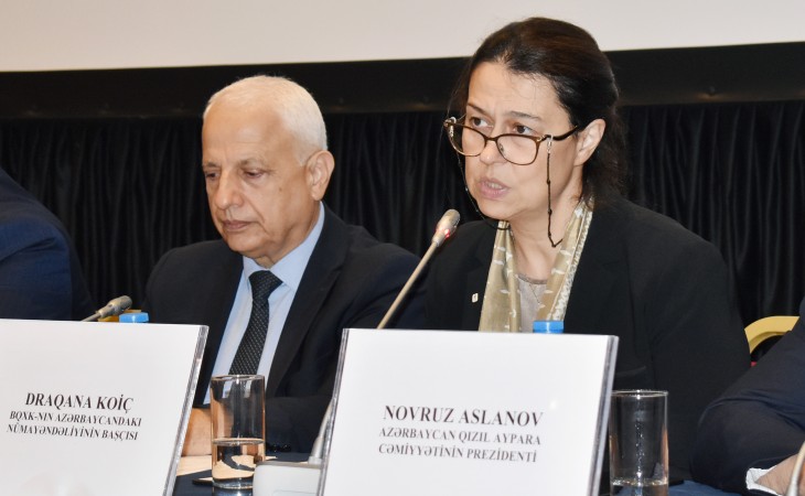Draqana Koiç: BQXK itkin düşən şəxslərin taleyinin aydınlaşdırılması istiqamətində Azərbaycanla yaxından əməkdaşlıq edir