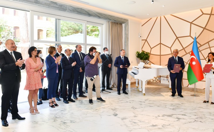 Ceremony to exchange signed documents on establishment of Italy-Azerbaijan University was held in Rome President Ilham Aliyev attended the ceremony