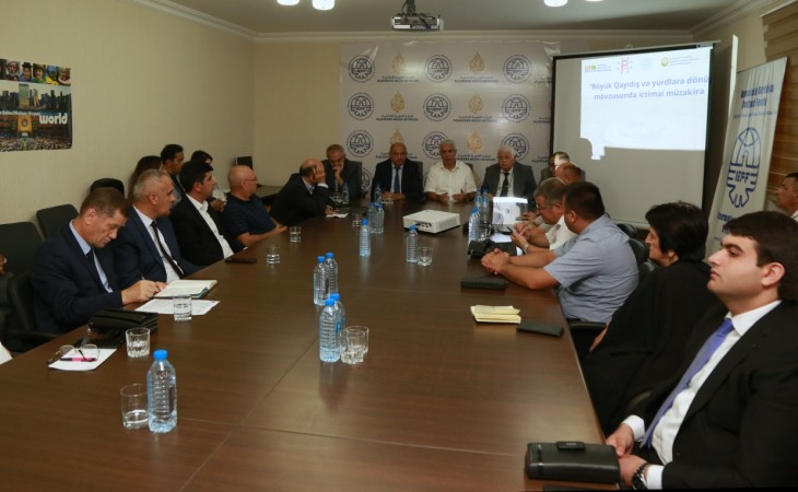 Böyük Qayıdışla bağlı ictimai müzakirə keçirilib