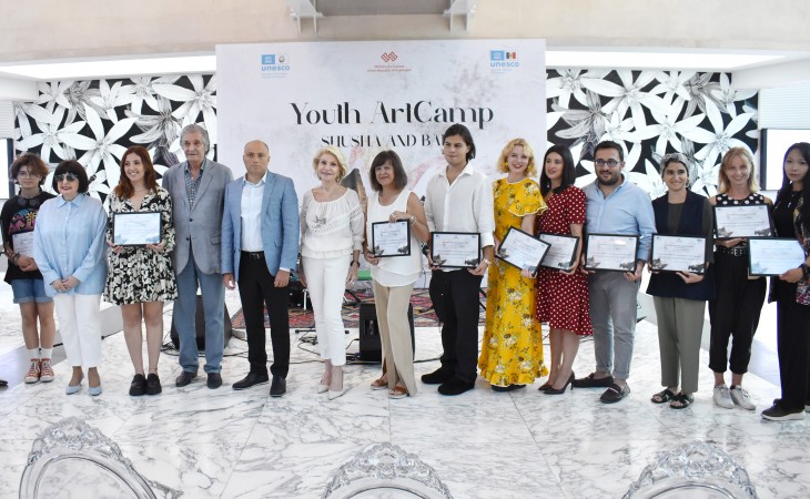 “Youth ArtCamp Shusha and Baku” layihəsinə yekun vurulub