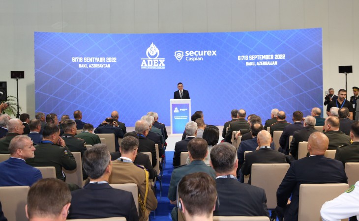 В Баку проходит церемония открытия международных выставок ADEX и Securex Caspian