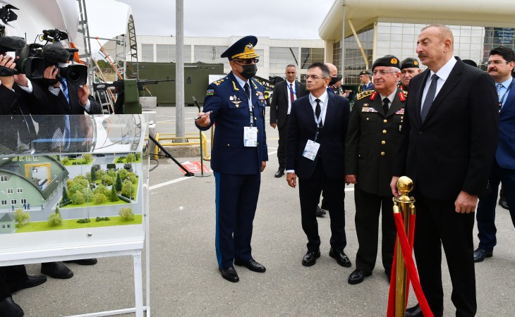 President Ilham Aliyev viewed 4th “ADEX” and 13th “Securex Caspian” exhibitions