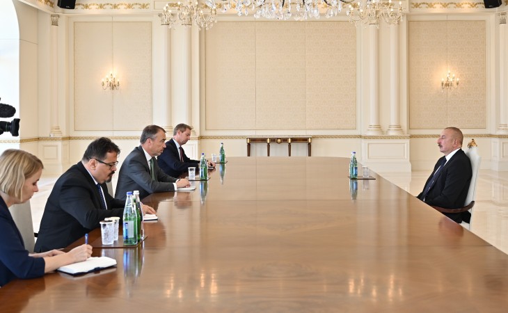 President Ilham Aliyev received EU Special Representative for South Caucasus