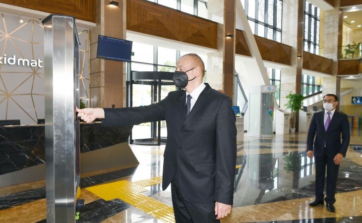 President Ilham Aliyev inaugurated Balakan regional “ASAN xidmət” center