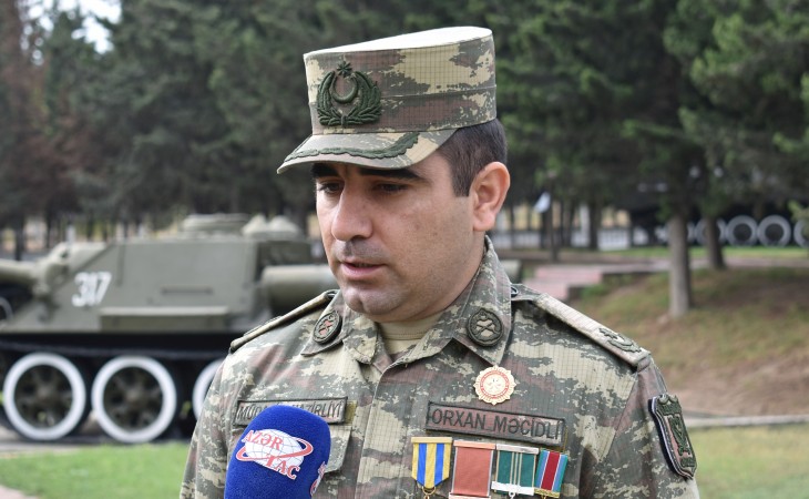 Mayor Orxan Məcidli: Vətən müharibəsində hamı döyüşməyə can atırdı