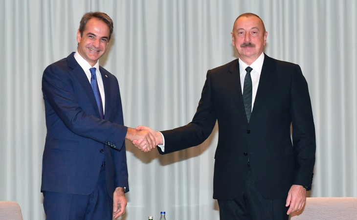 President Ilham Aliyev met with Prime Minister of Greece in Sofia