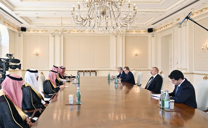 President Ilham Aliyev received Foreign Minister of Kingdom of Saudi Arabia