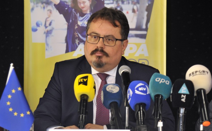 Şərq Tərəfdaşlığının altı ölkəsində gənc Avropa səfirlərinin sayına görə Azərbaycan birinci yerdədir