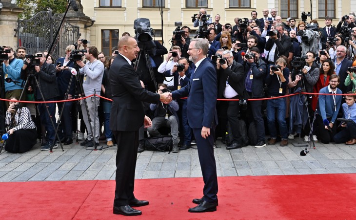 Inaugural meeting of European Political Community Summit was held in Prague  President of Azerbaijan Ilham Aliyev attended the meeting