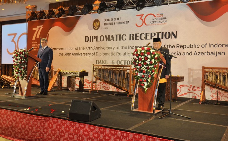 Indonesian Embassy holds diplomatic reception to commemorate 30th anniversary of diplomatic relations with Azerbaijan