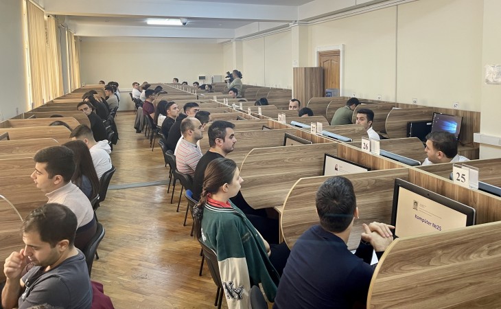 Prokurorluq orqanlarına qulluğa qəbulla bağlı test imtahanı keçirilir