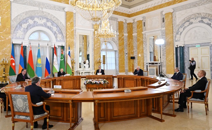 Informal meeting of CIS heads of state was held in Saint Petersburg