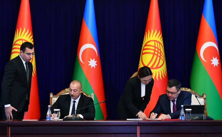 Azerbaijan, Kyrgyzstan signed documents
