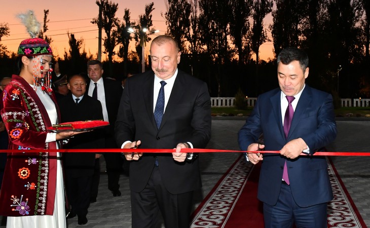 Kyrgyzstan-Azerbaijan Friendship Park inaugurated in Bishkek 