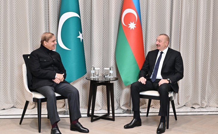 President Ilham Aliyev met with Prime Minister of Pakistan in Astana