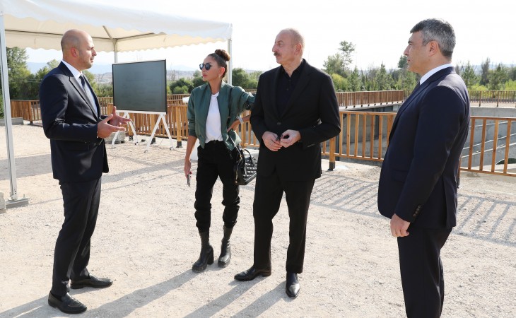 Archimedes screw turbine Hydro Power Plant launched in Zangilan