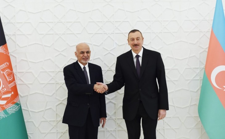 Afghan President Mohammad Ashraf Ghani phoned President Ilham Aliyev