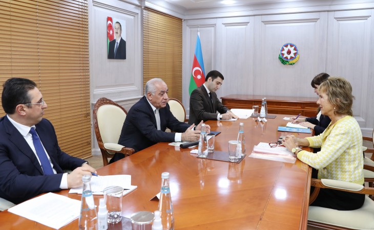 Azerbaijani PM meets with UNECE Executive Secretary