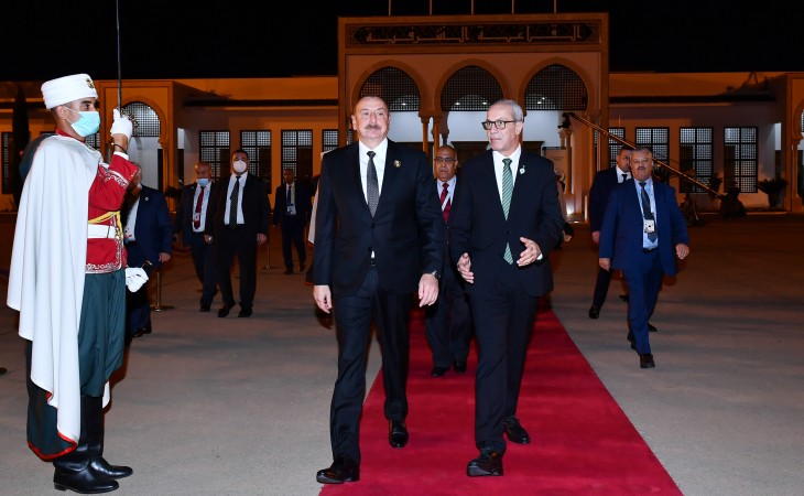 President Ilham Aliyev ended his visit to Algeria